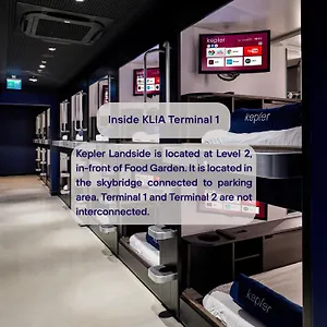 胶囊旅馆 Kepler Club Kuala Lumpur Airport - Klia T1 Landside, Public Area, 雪邦